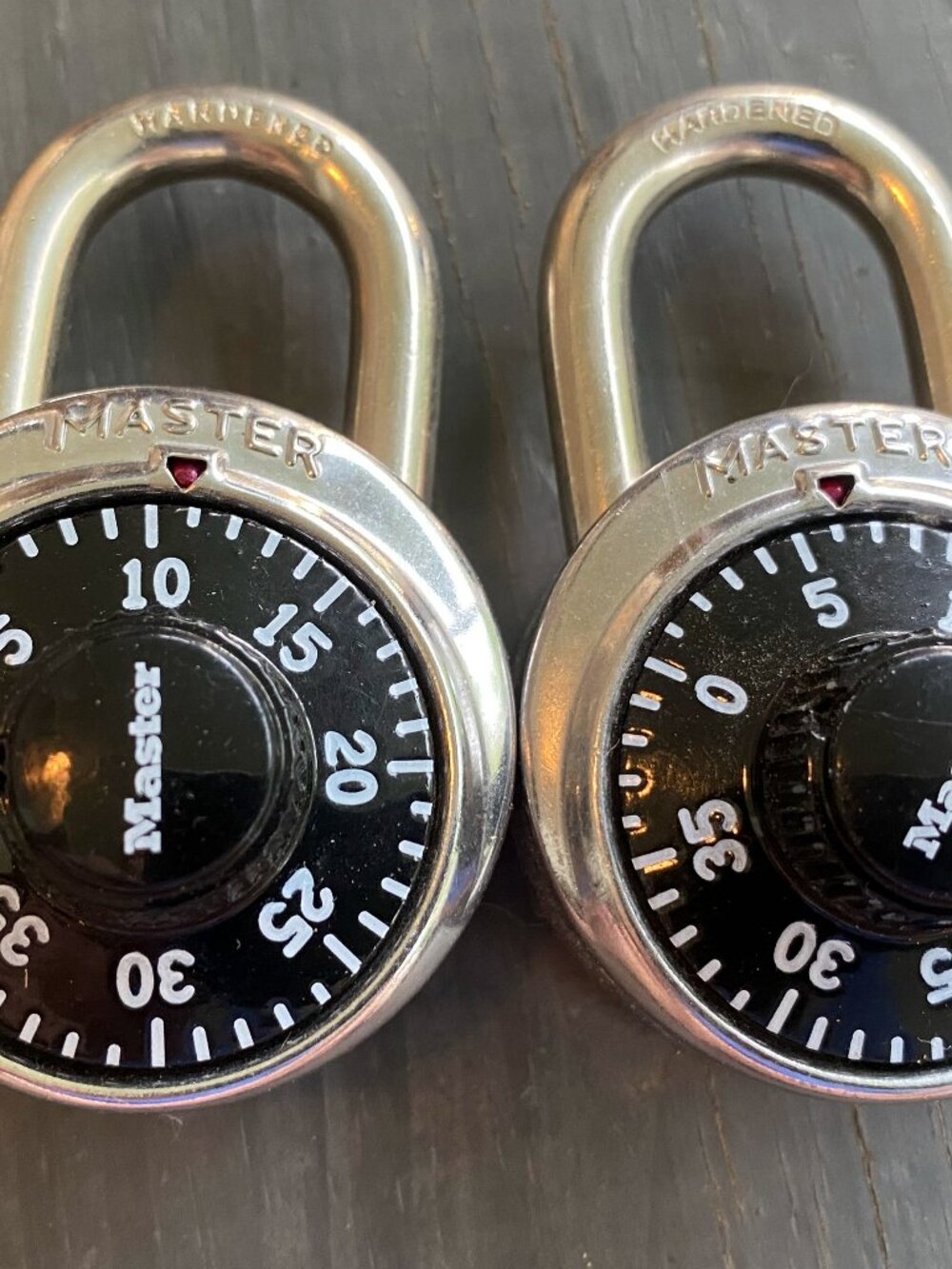 2 Master Locker Locks